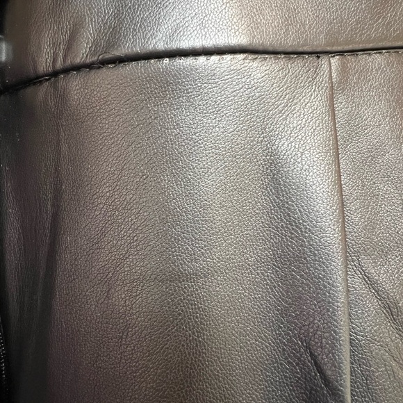 Express Faux Leather Ankle Pants - 8 Regular - Picture 6 of 6